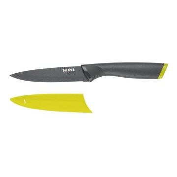 Tefal - Coltello universale in acciaio inox FRESH KITCHEN 12 cm grigio/verde