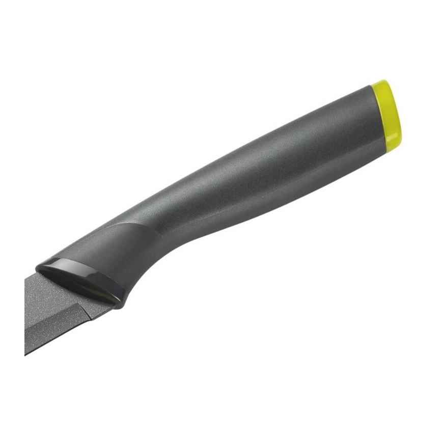 Tefal - Coltello universale in acciaio inox FRESH KITCHEN 12 cm grigio/verde