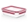 Tefal - Contenitore per alimenti MSEAL GLASS 1,1 l, rosso/vetro
