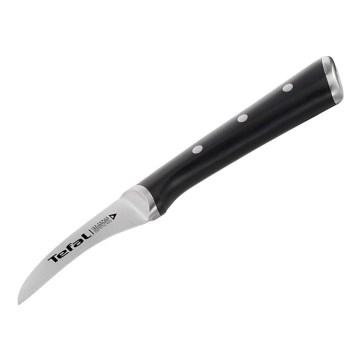 Tefal - Couteau à découper en acier inoxydable ICE FORCE 7 cm chrome brillant/noir