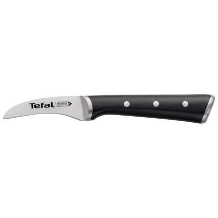 Tefal - Couteau à découper en acier inoxydable ICE FORCE 7 cm chrome brillant/noir