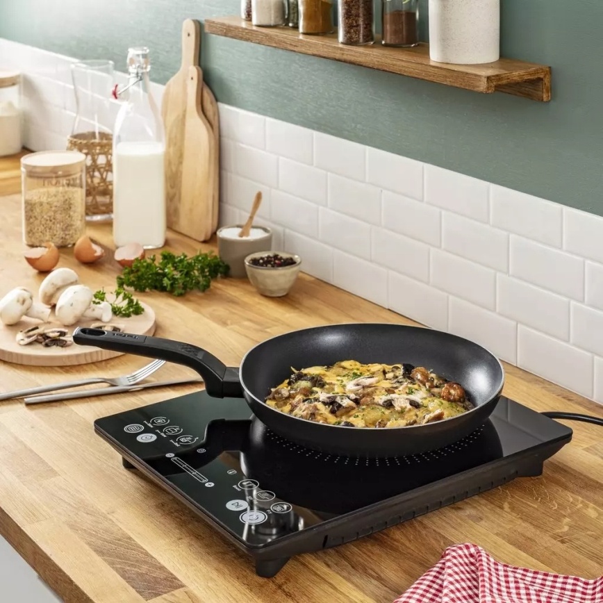 Tefal - Cucina a induzione EVERYDAY SLIM 2100W/230V nero