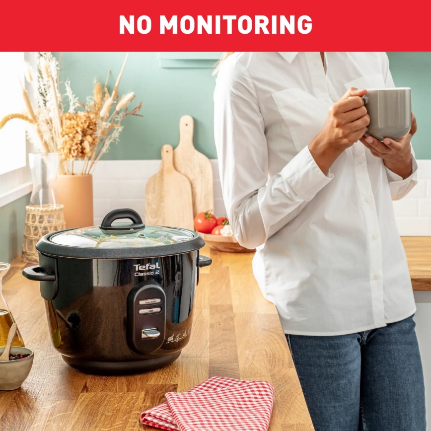 Tefal - Cuiseur à riz CLASSIC 500W/230V 3 l noir