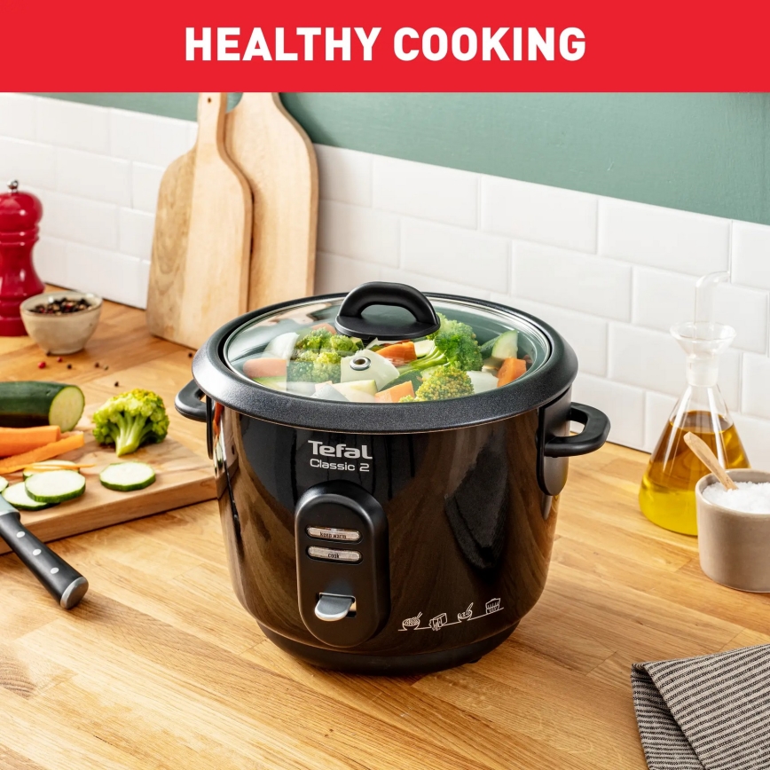 Tefal - Cuiseur à riz CLASSIC 500W/230V 3 l noir