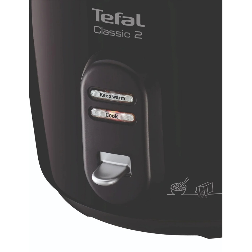 Tefal - Cuiseur à riz CLASSIC 500W/230V 3 l noir