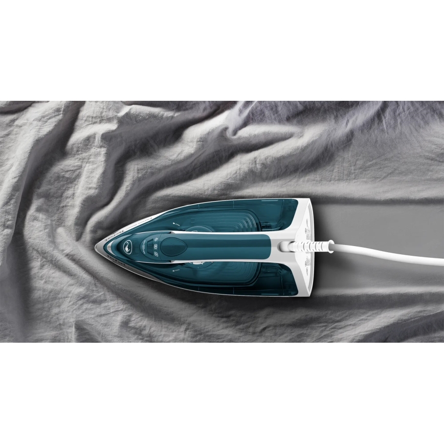 Tefal - Dampfbügeleisen EXPRESS STEAM 2400W/230V türkisfarben