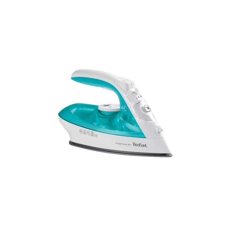 Tefal - Dampfbügeleisen FREEMOVE AIR 2400W/230V weiß/türkisfarben