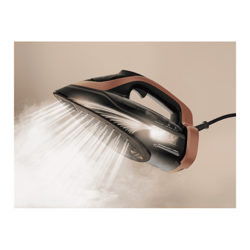 Tefal - Dampfbügeleisen ULTIMATE POWER 3200W/230V kupfern/schwarz