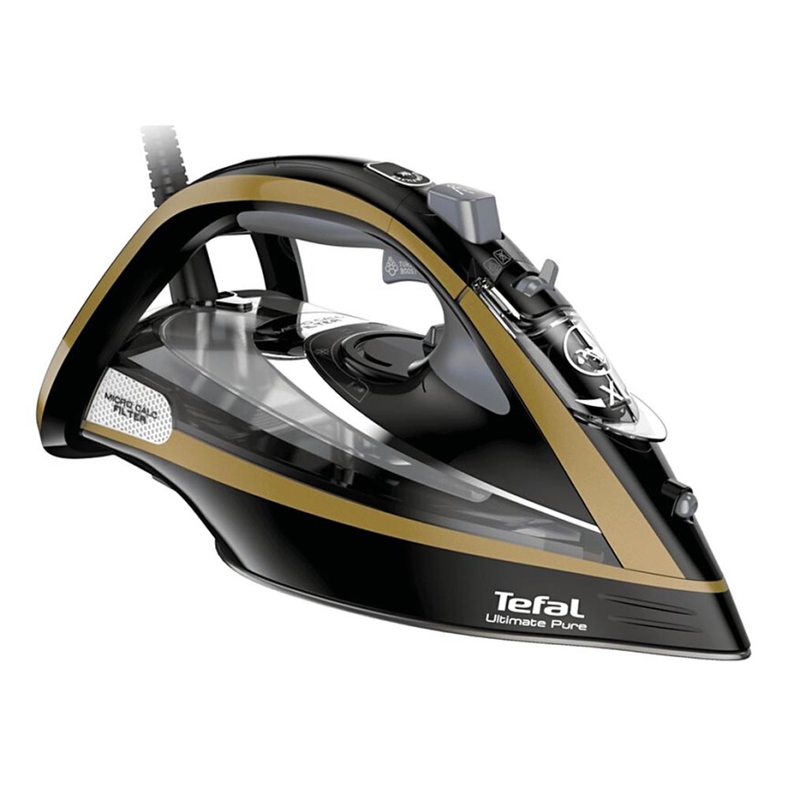 Tefal - Dampfbügeleisen ULTIMATE PURE 3000W/230V golden/schwarz