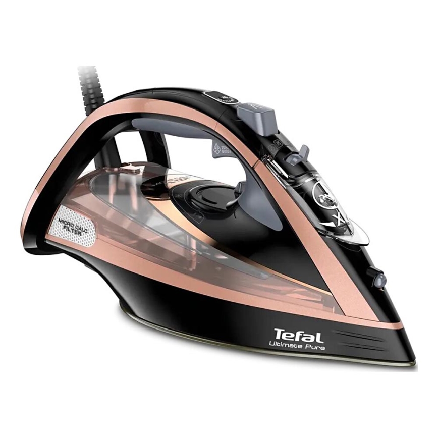 Tefal - Dampfbügeleisen ULTIMATE PURE 3000W/230V kupfern/schwarz