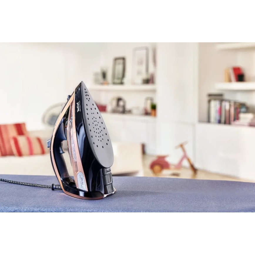 Tefal - Dampfbügeleisen ULTIMATE PURE 3000W/230V kupfern/schwarz