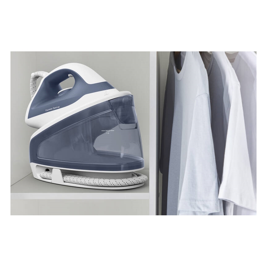 Tefal - Dampfgenerator EXPRESS OPTIMAL 2200W/230V blau