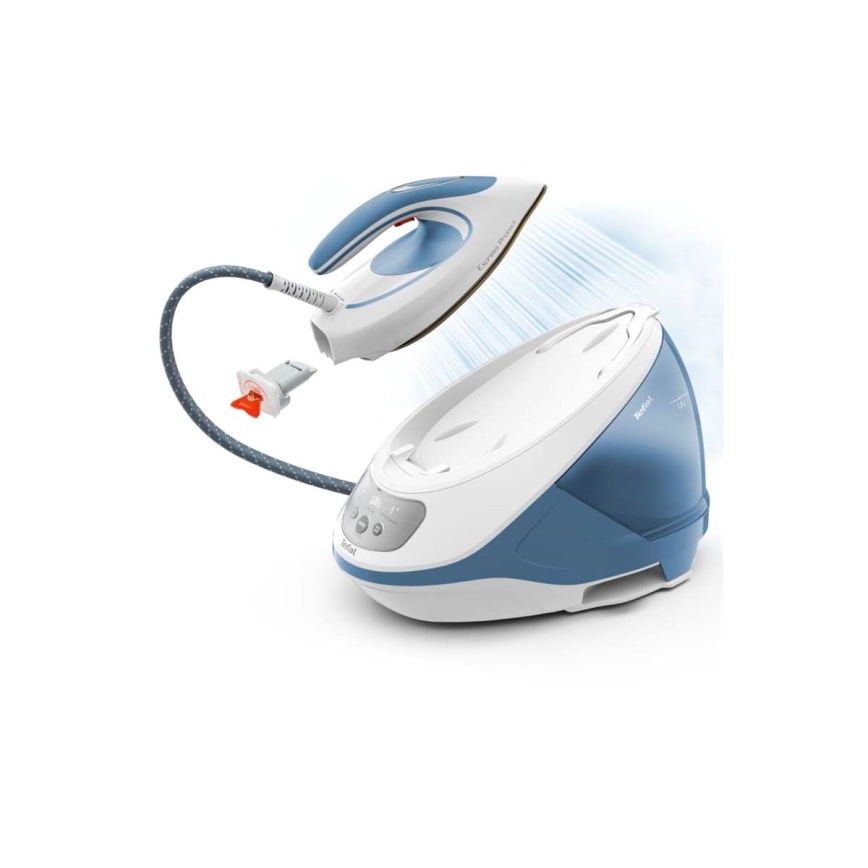 Tefal - Dampfgenerator EXPRESS PROTECT 2800W/230V blau