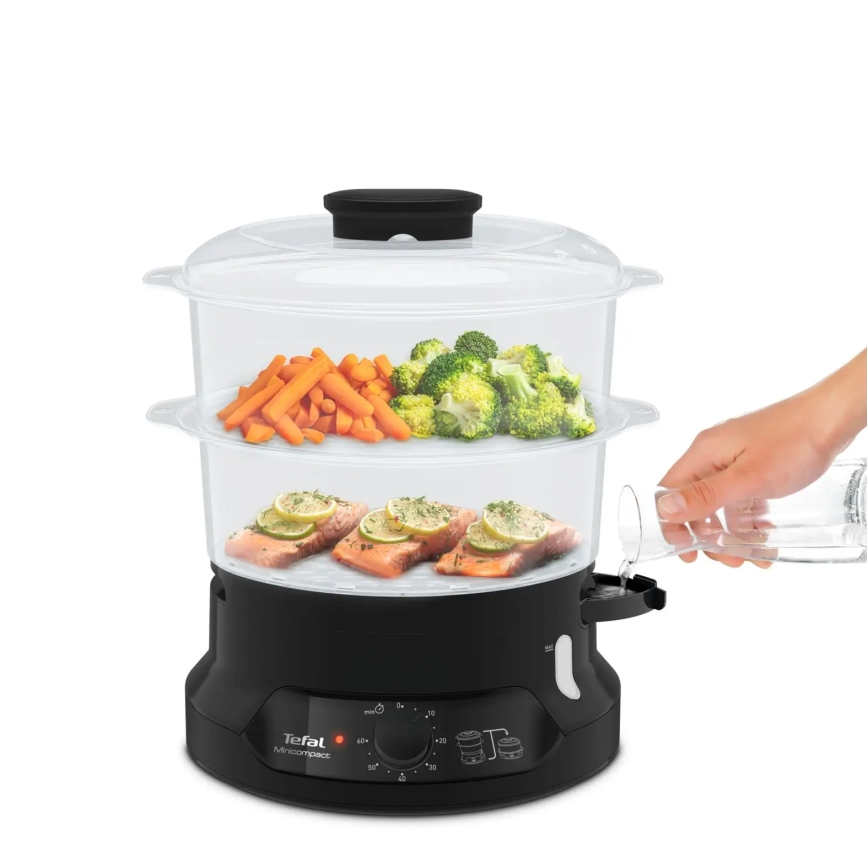 Tefal - Dampftopf 6 l MINI COMPACT 800W/230V
