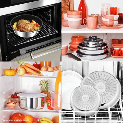 Tefal - EMOTION MAX 4-teiliges Kochgeschirr-Set