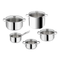 Tefal - Ensemble de 10 pièces DAILY COOK en acier inoxydable