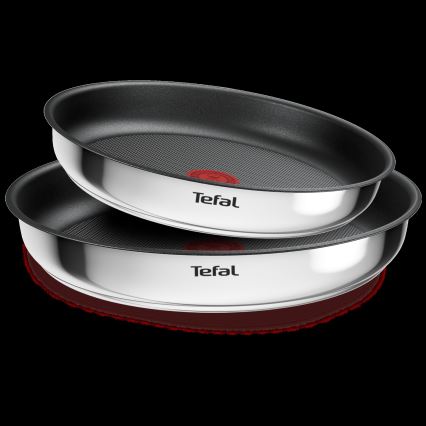 Tefal - Ensemble de batterie de cuisine 3 pièces INGENIO COOK en inox