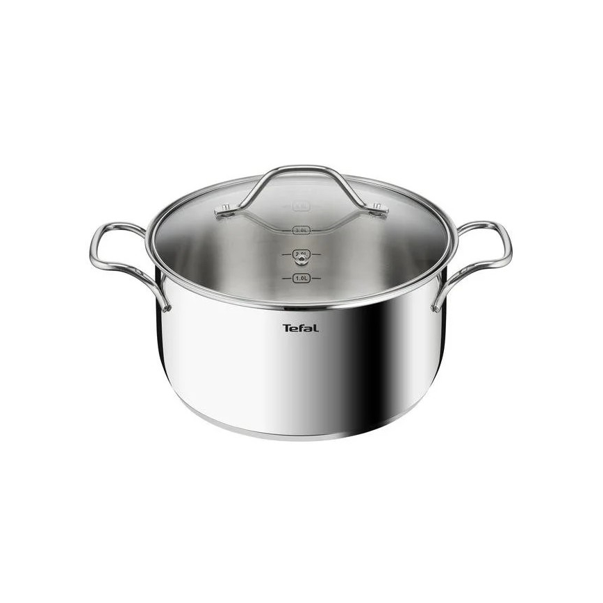 Tefal - Ensemble de casseroles 10 pce INTUITION acier inoxydable