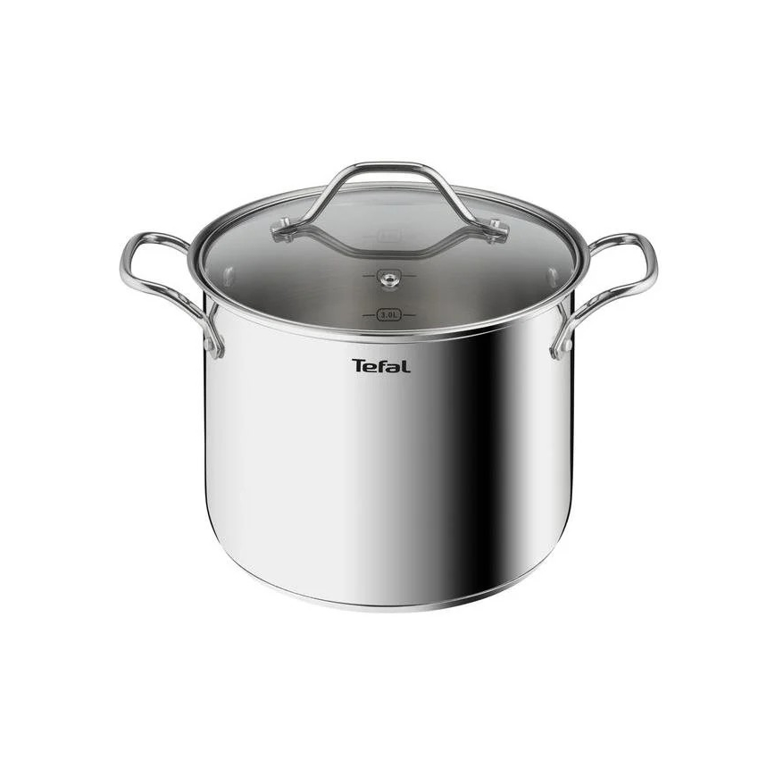 Tefal - Ensemble de casseroles 10 pce INTUITION acier inoxydable