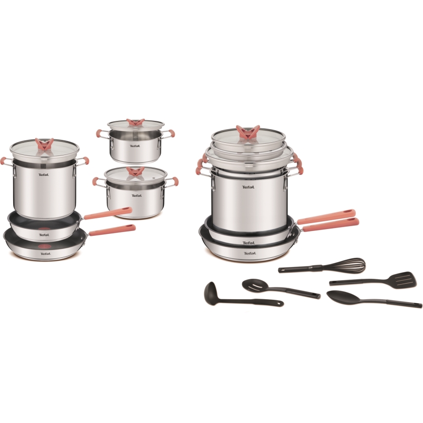 Tefal - Ensemble de cuisson 13 pièces OPTI'SPACE