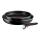 Tefal - Ensemble de poêles 3 pce INGENIO EASY COOK & CLEAN BLACK