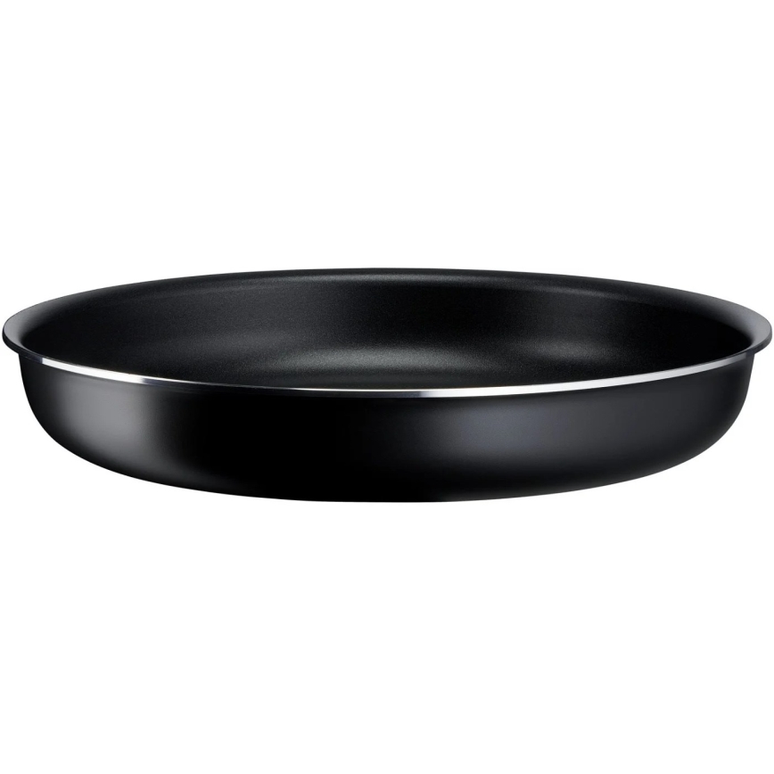Tefal - Ensemble de poêles 3 pce INGENIO EASY COOK & CLEAN BLACK