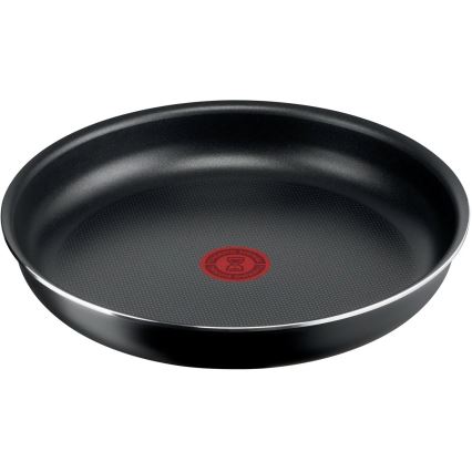 Tefal - Ensemble de poêles 3 pce INGENIO EASY COOK & CLEAN BLACK