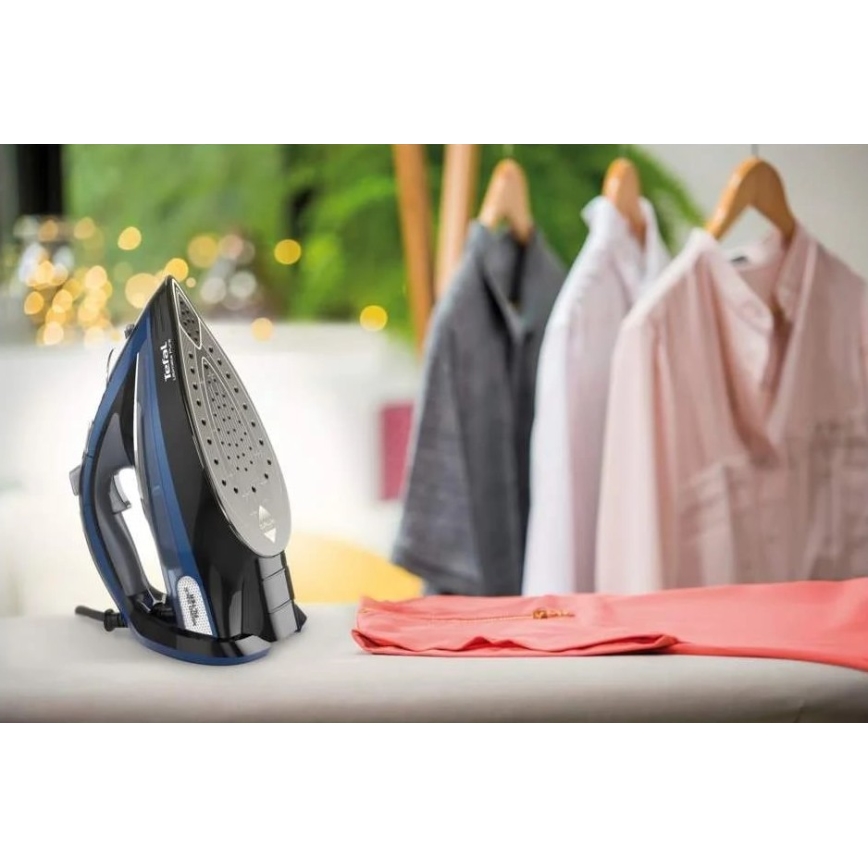 Tefal - Fer à repasser ULTIMATE PURE 3200W/230V bleu