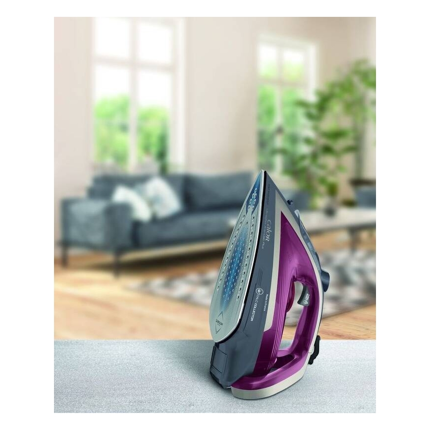 Tefal - Fer à repasser ULTRAGLISS PLUS 2800W/230V bordeaux/gris