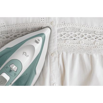 Tefal - Ferro a vapore VIRTUO 2000W/230V verde