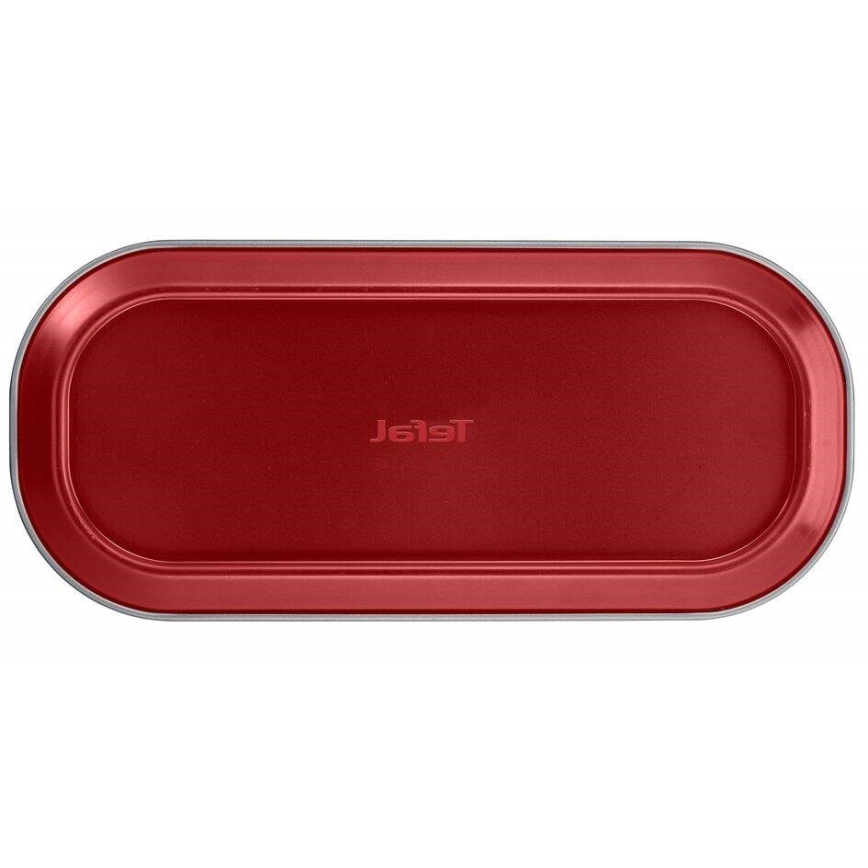 Tefal - Forma da forno ovale pieghevole DELIBAKE 30x11 cm rosso