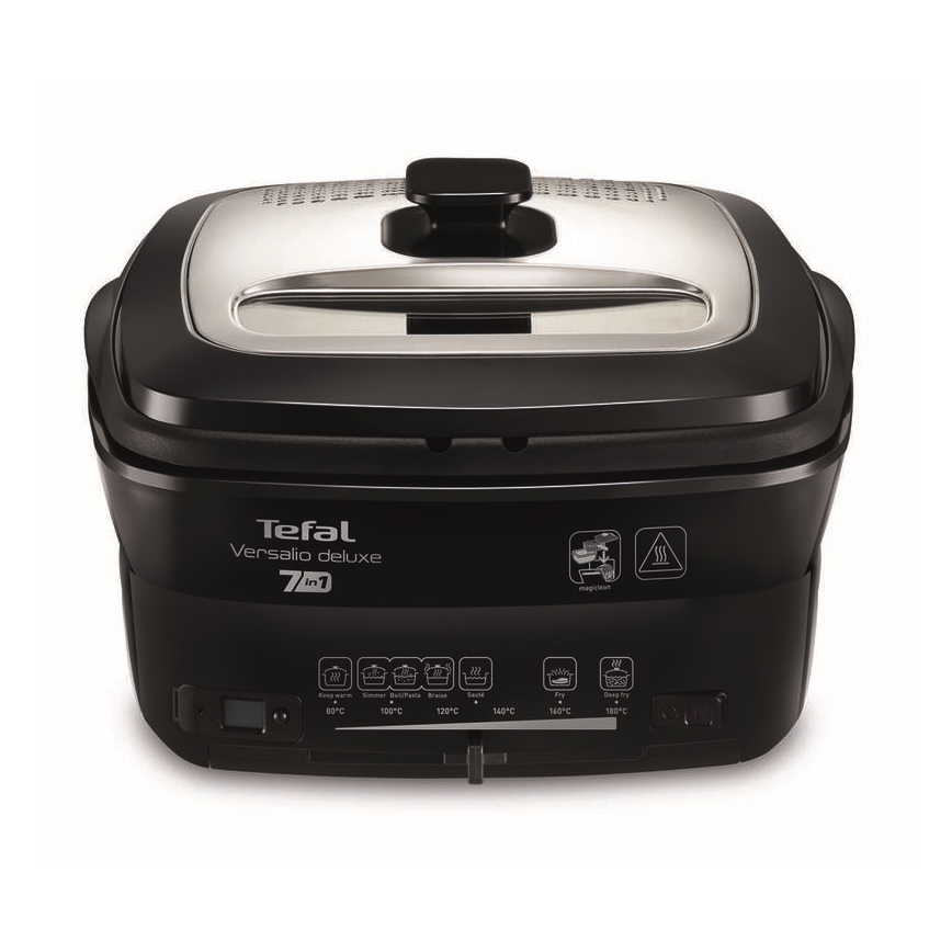 Tefal - Friggitrice 2 l VERSALION DE LUXE 7in1 1600W/230V nero