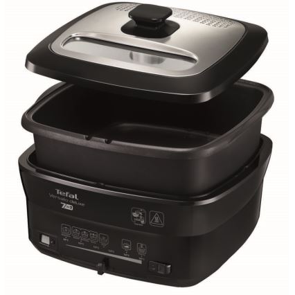 Tefal - Friggitrice 2 l VERSALION DE LUXE 7in1 1600W/230V nero