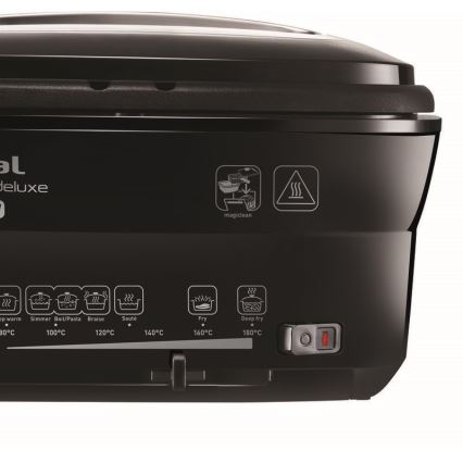 Tefal - Friggitrice 2 l VERSALION DE LUXE 7in1 1600W/230V nero