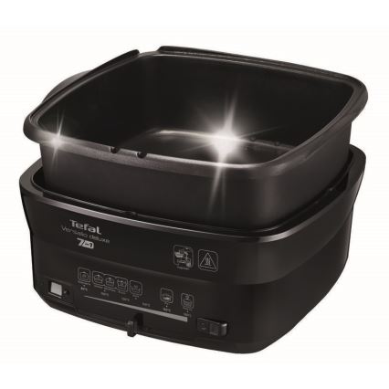 Tefal - Friggitrice 2 l VERSALION DE LUXE 7in1 1600W/230V nero