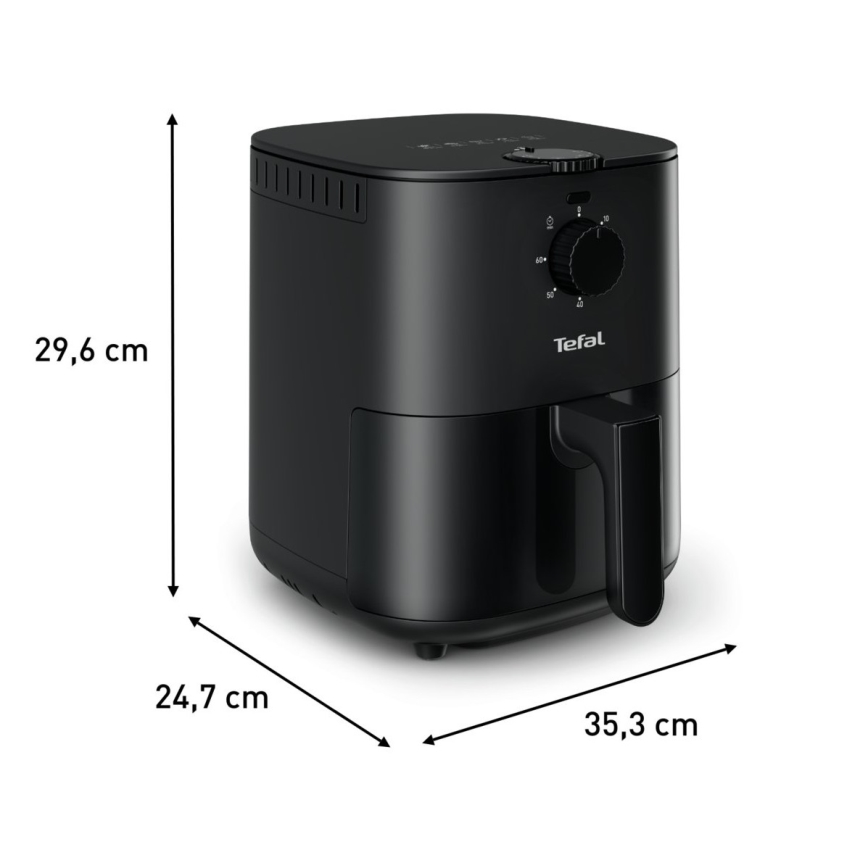 Tefal - Friggitrice a d'aria 3,5 l EASY FRY&GRILL 1030W/230V nero