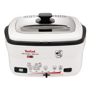 Tefal - Friggitrice multifunzione 9in1 VERSALIO DE LUXE 1600W/230V 2 l bianco