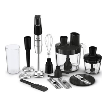 Tefal - Frullatore a immersione INFINY FORCE PRO 5in1 1200W/230V nero/acciaio inossidabile