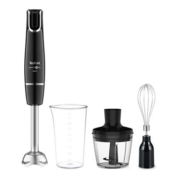 Tefal - Frullatore a immersione INFINY FORCE V2 3in1 1000W/230V nero/acciaio inossidabile