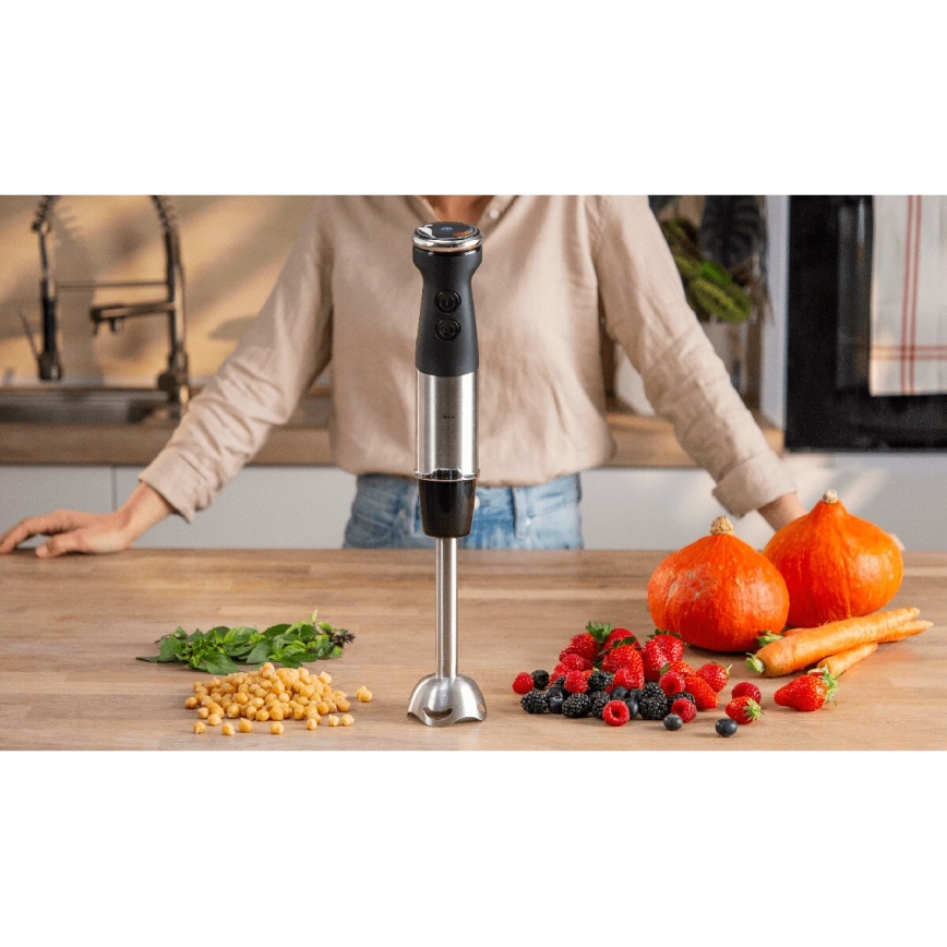 Tefal - Frullatore a immersione QUICKCHEF 1000W/230V nero