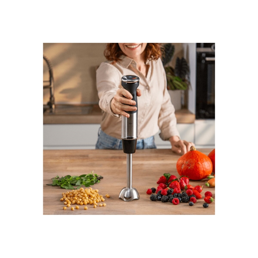 Tefal - Frullatore a immersione QUICKCHEF 1000W/230V nero