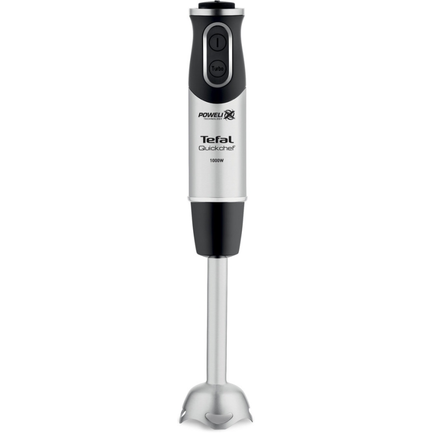 Tefal - Frullatore a immersione QUICKCHEF 2in1 1000W/230V cromo opaco/nero