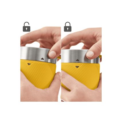 Tefal - Frullatore BLENDFORCE 50W/5V 1200 mAh giallo