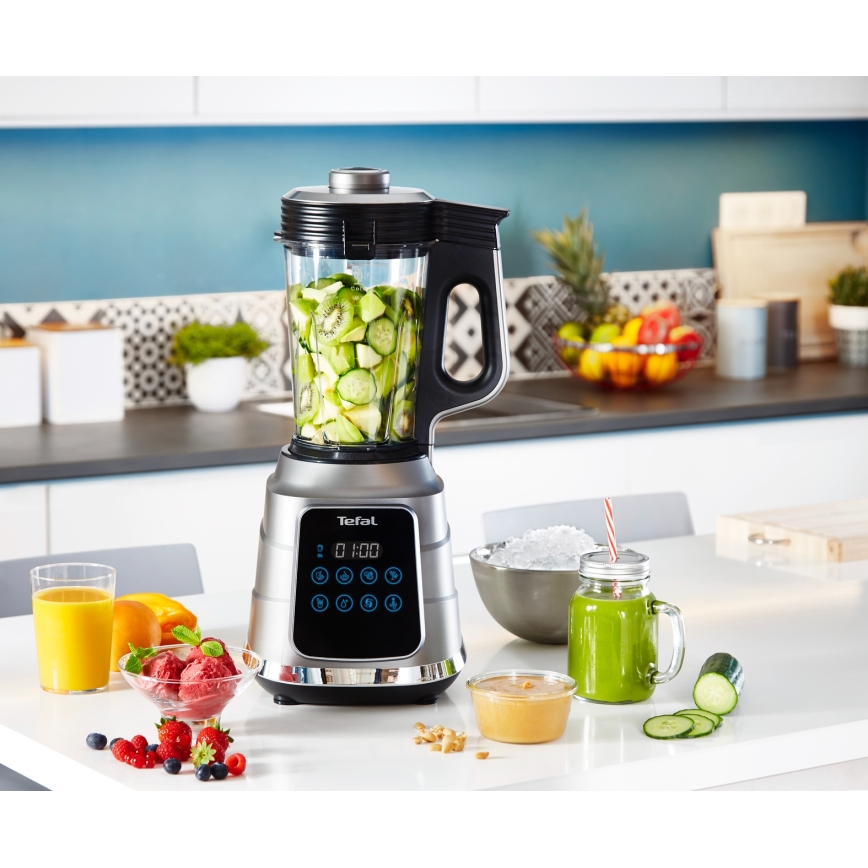 Tefal - Frullatore da tavolo per cucina HIGH SPEED ULTRABLEND BOOST 1300W/230V grigio