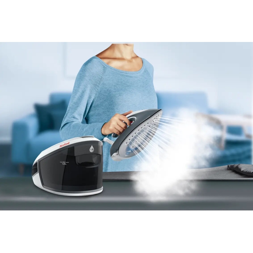 Tefal - Générateur de vapeur EXPRESS AIRGLIDE 2600W/230V gris