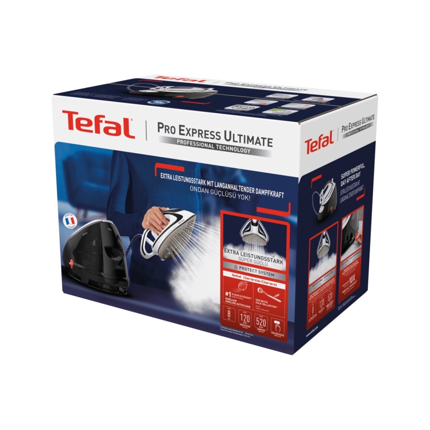 Tefal - Generatore di vapore EXPREEE ULTIMATE 2600W/230V nero/bianco