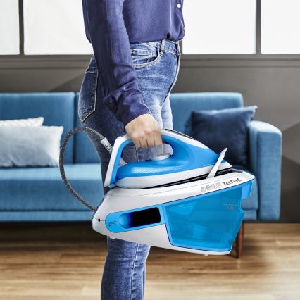 Tefal - Generatore di vapore EXPRESS AIRGLIDE 2800W/230V blu