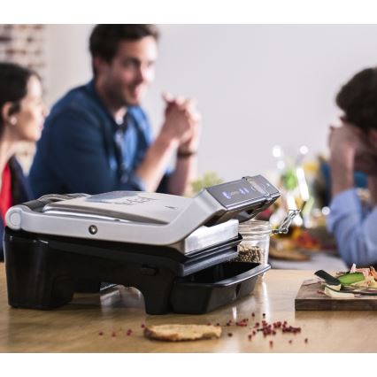 Tefal - Griglia elettrica OPTIGRILL ELITE 2000W/230V