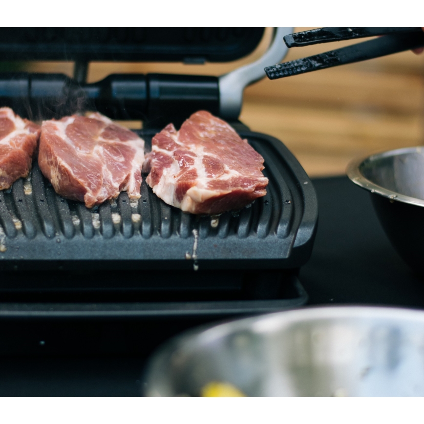 Tefal - Griglia elettrica OPTIGRILL ELITE 2000W/230V