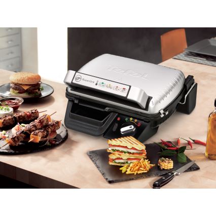 Tefal - Gril électrique OPTIGRILL ELITE 2000W/230V
